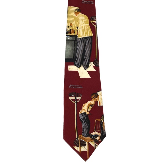 norman rockwell neckties